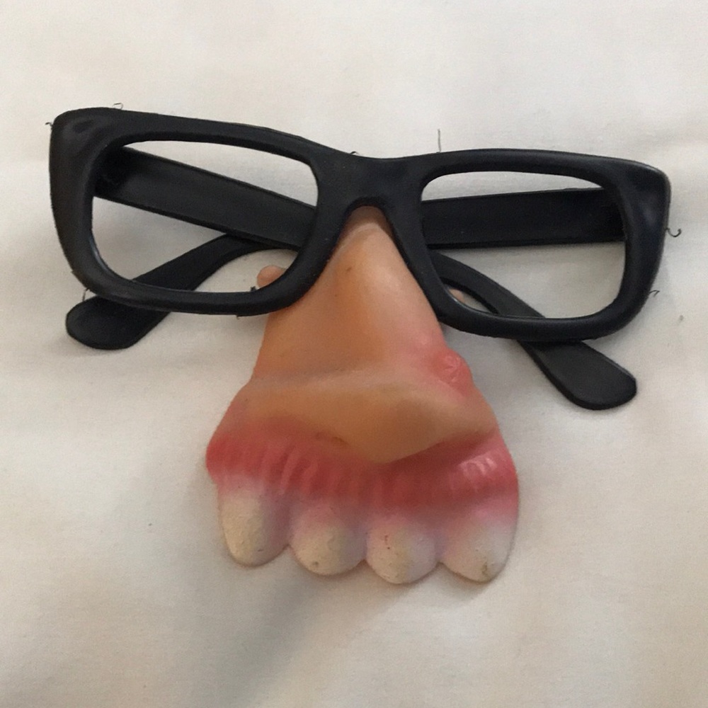 🌸NEW🌸 Halloween/Party Glasses With Removable Nose & Teeth